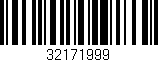Código de barras (EAN, GTIN, SKU, ISBN): '32171999'
