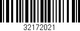 Código de barras (EAN, GTIN, SKU, ISBN): '32172021'
