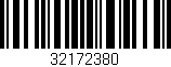 Código de barras (EAN, GTIN, SKU, ISBN): '32172380'