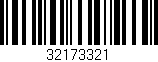 Código de barras (EAN, GTIN, SKU, ISBN): '32173321'