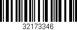 Código de barras (EAN, GTIN, SKU, ISBN): '32173346'