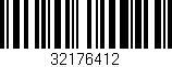 Código de barras (EAN, GTIN, SKU, ISBN): '32176412'