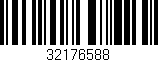 Código de barras (EAN, GTIN, SKU, ISBN): '32176588'