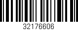 Código de barras (EAN, GTIN, SKU, ISBN): '32176606'