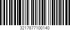 Código de barras (EAN, GTIN, SKU, ISBN): '3217877100140'