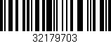 Código de barras (EAN, GTIN, SKU, ISBN): '32179703'