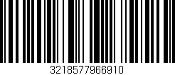 Código de barras (EAN, GTIN, SKU, ISBN): '3218577966910'