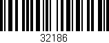 Código de barras (EAN, GTIN, SKU, ISBN): '32186'