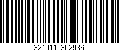 Código de barras (EAN, GTIN, SKU, ISBN): '3219110302936'