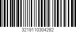 Código de barras (EAN, GTIN, SKU, ISBN): '3219110304282'