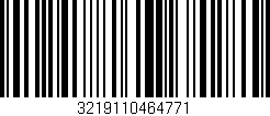 Código de barras (EAN, GTIN, SKU, ISBN): '3219110464771'