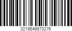 Código de barras (EAN, GTIN, SKU, ISBN): '3219646873276'