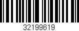 Código de barras (EAN, GTIN, SKU, ISBN): '32199619'
