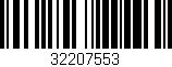 Código de barras (EAN, GTIN, SKU, ISBN): '32207553'