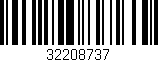 Código de barras (EAN, GTIN, SKU, ISBN): '32208737'