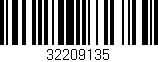 Código de barras (EAN, GTIN, SKU, ISBN): '32209135'