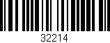 Código de barras (EAN, GTIN, SKU, ISBN): '32214'