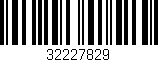 Código de barras (EAN, GTIN, SKU, ISBN): '32227829'
