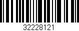 Código de barras (EAN, GTIN, SKU, ISBN): '32228121'