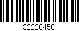 Código de barras (EAN, GTIN, SKU, ISBN): '32228458'