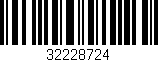 Código de barras (EAN, GTIN, SKU, ISBN): '32228724'
