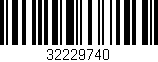 Código de barras (EAN, GTIN, SKU, ISBN): '32229740'