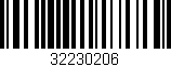 Código de barras (EAN, GTIN, SKU, ISBN): '32230206'