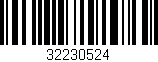 Código de barras (EAN, GTIN, SKU, ISBN): '32230524'