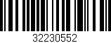 Código de barras (EAN, GTIN, SKU, ISBN): '32230552'