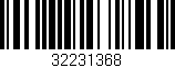 Código de barras (EAN, GTIN, SKU, ISBN): '32231368'
