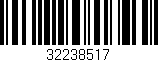 Código de barras (EAN, GTIN, SKU, ISBN): '32238517'