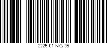 Código de barras (EAN, GTIN, SKU, ISBN): '3225-01-MG-35'