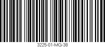 Código de barras (EAN, GTIN, SKU, ISBN): '3225-01-MG-38'