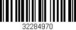 Código de barras (EAN, GTIN, SKU, ISBN): '32284970'