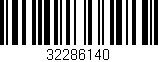 Código de barras (EAN, GTIN, SKU, ISBN): '32286140'