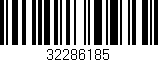 Código de barras (EAN, GTIN, SKU, ISBN): '32286185'