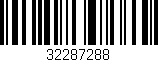 Código de barras (EAN, GTIN, SKU, ISBN): '32287288'