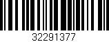 Código de barras (EAN, GTIN, SKU, ISBN): '32291377'