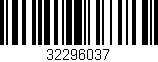 Código de barras (EAN, GTIN, SKU, ISBN): '32296037'