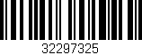 Código de barras (EAN, GTIN, SKU, ISBN): '32297325'