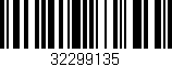 Código de barras (EAN, GTIN, SKU, ISBN): '32299135'