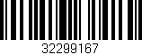 Código de barras (EAN, GTIN, SKU, ISBN): '32299167'