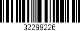 Código de barras (EAN, GTIN, SKU, ISBN): '32299226'