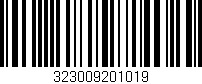 Código de barras (EAN, GTIN, SKU, ISBN): '323009201019'