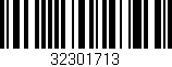 Código de barras (EAN, GTIN, SKU, ISBN): '32301713'
