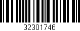Código de barras (EAN, GTIN, SKU, ISBN): '32301746'