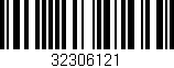 Código de barras (EAN, GTIN, SKU, ISBN): '32306121'
