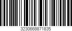 Código de barras (EAN, GTIN, SKU, ISBN): '3230668871835'