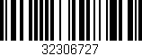 Código de barras (EAN, GTIN, SKU, ISBN): '32306727'