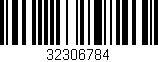 Código de barras (EAN, GTIN, SKU, ISBN): '32306784'
